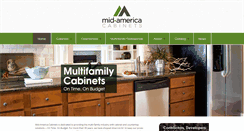 Desktop Screenshot of midamericacabinets.com